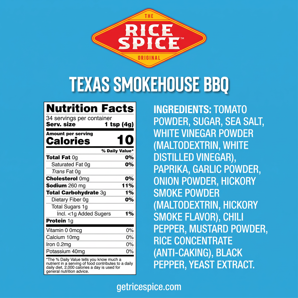 Texas Smokehouse BBQ 5OZ